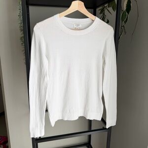 J. Crew Cotton Teddie Sweater